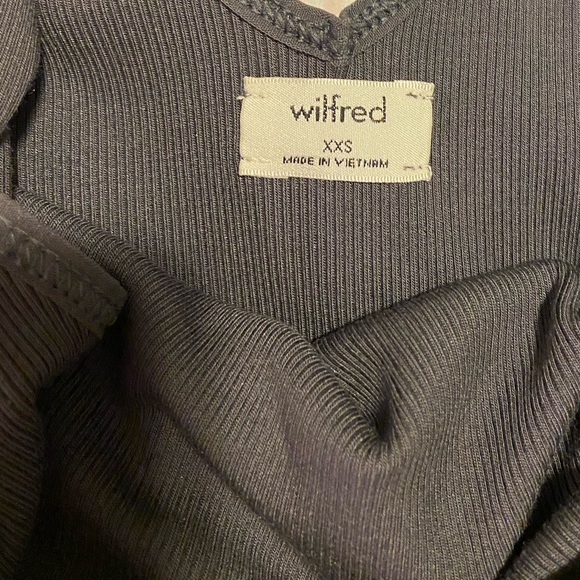 Aritzia Wilfred bodysuit - grey xxs - Picture 3 of 5